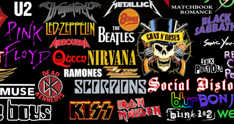 Iconic Rock Band Logos and Their Meanings | Adam Shop
